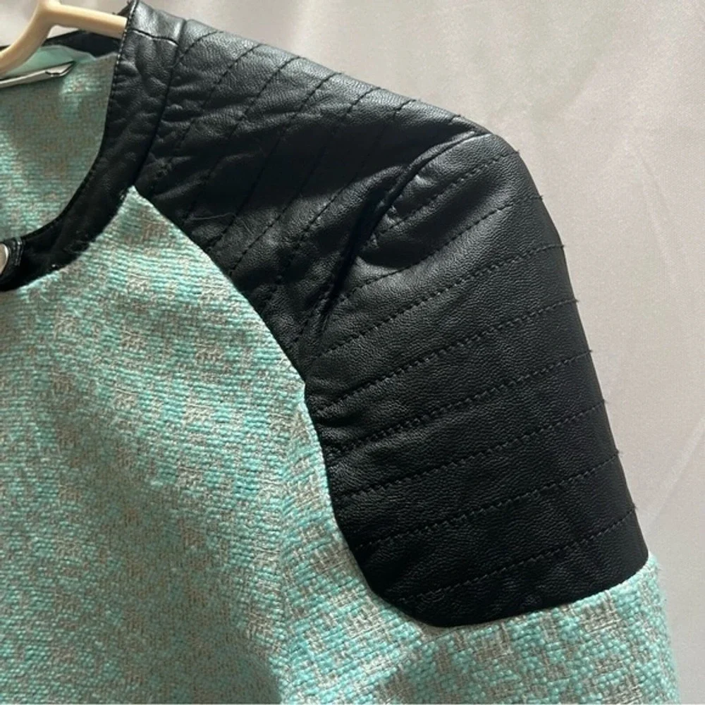 Noisy May‎ Teal and Black Jacket Size Small - Picture 4 of 10